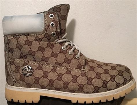 premium customize gucci|custom gucci timberland boots.